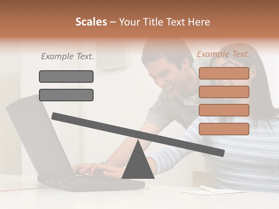 Graphic Typing Royaltyfree PowerPoint Template