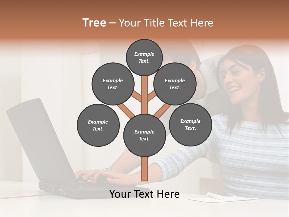 Graphic Typing Royaltyfree PowerPoint Template