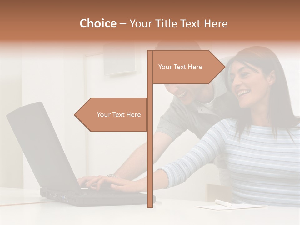 Graphic Typing Royaltyfree PowerPoint Template