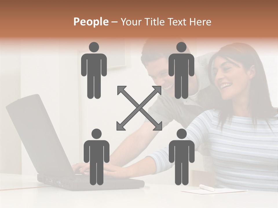 Graphic Typing Royaltyfree PowerPoint Template