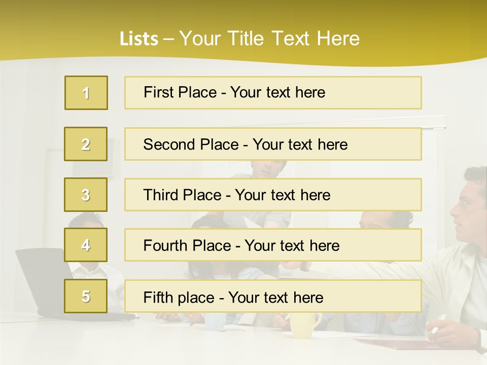 Occupation Youngman Stockphotos PowerPoint Template