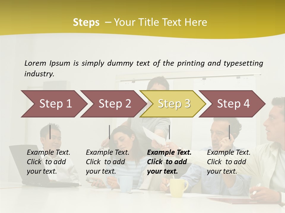 Occupation Youngman Stockphotos PowerPoint Template