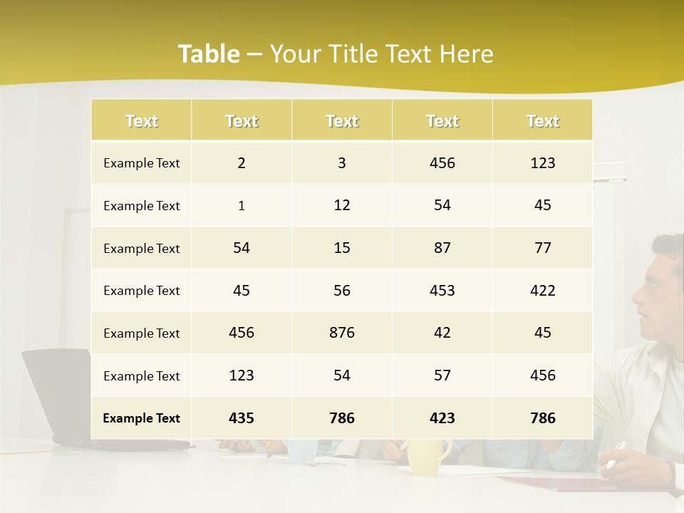 Occupation Youngman Stockphotos PowerPoint Template