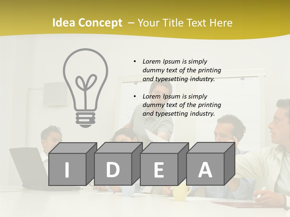 Occupation Youngman Stockphotos PowerPoint Template