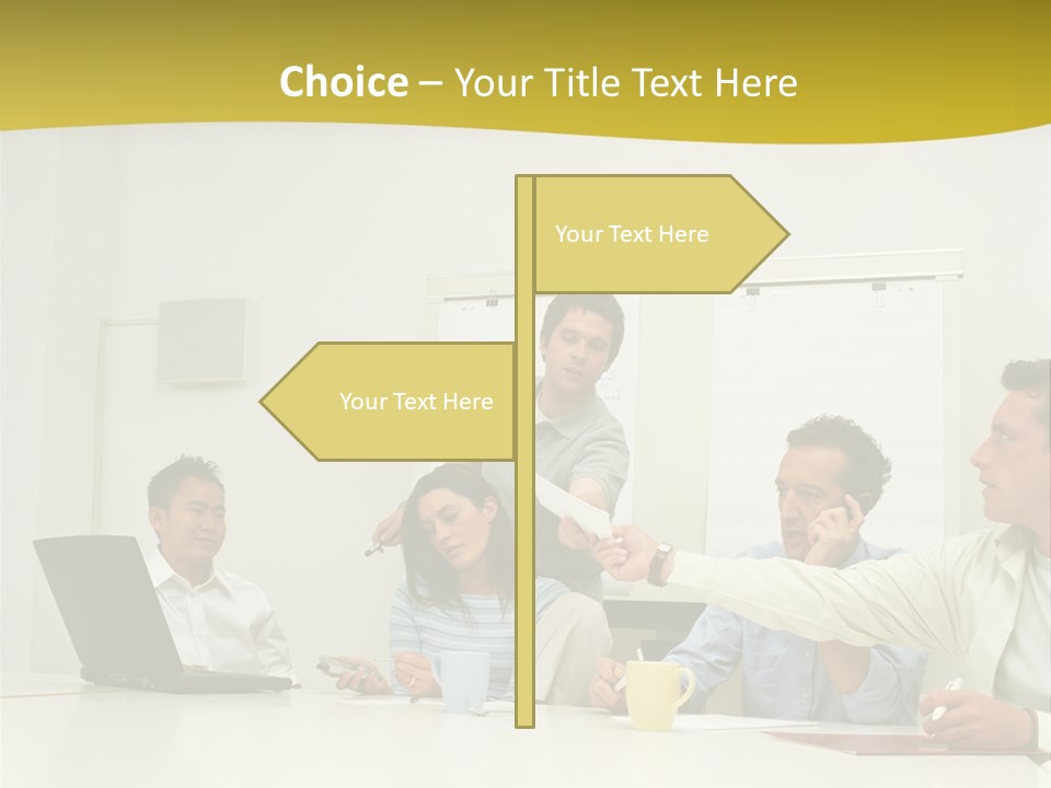 Occupation Youngman Stockphotos PowerPoint Template