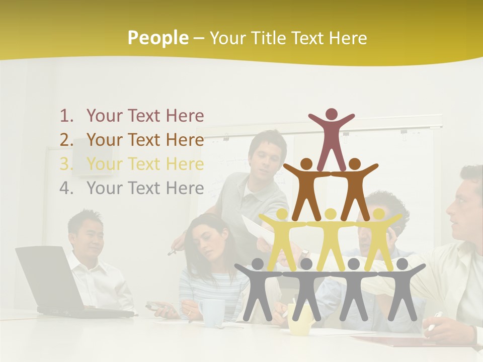 Occupation Youngman Stockphotos PowerPoint Template