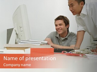 Stockphotos Mid Officeinterior PowerPoint Template