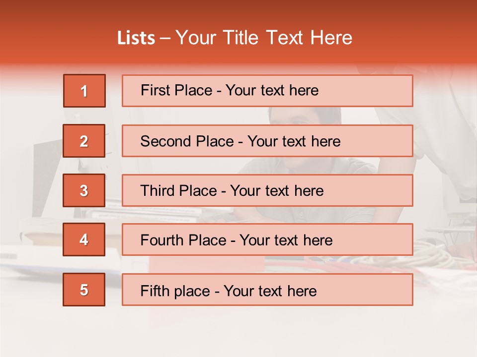 Stockphotos Mid Officeinterior PowerPoint Template
