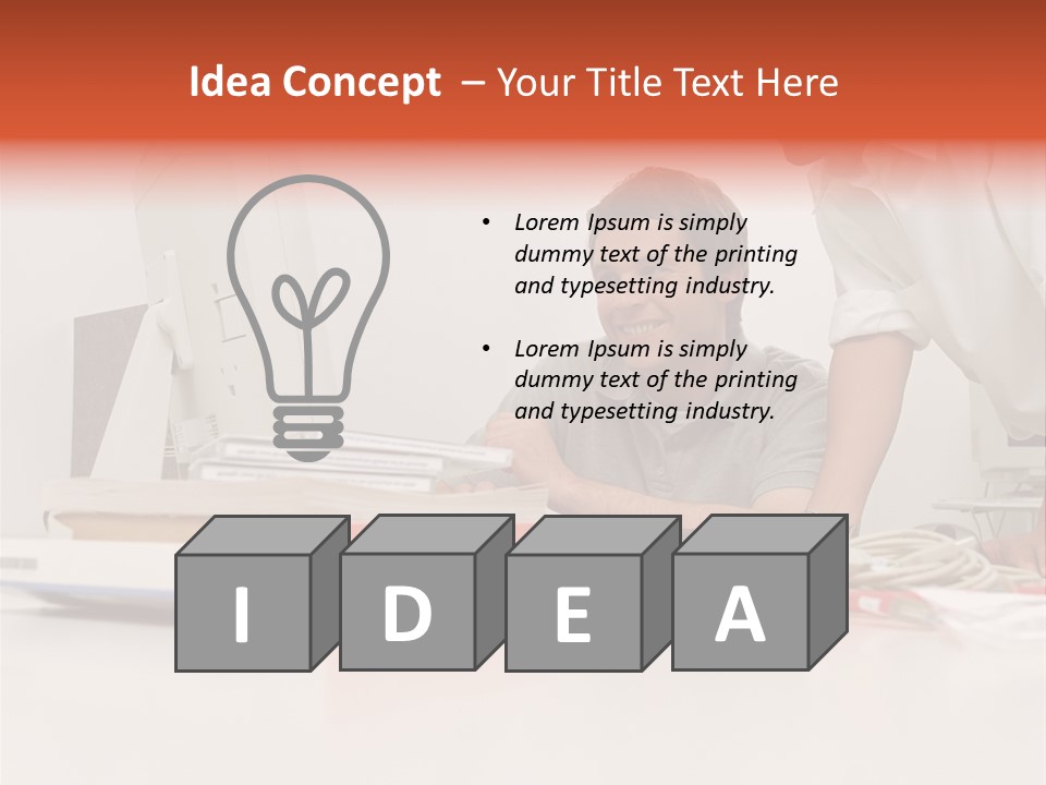 Stockphotos Mid Officeinterior PowerPoint Template