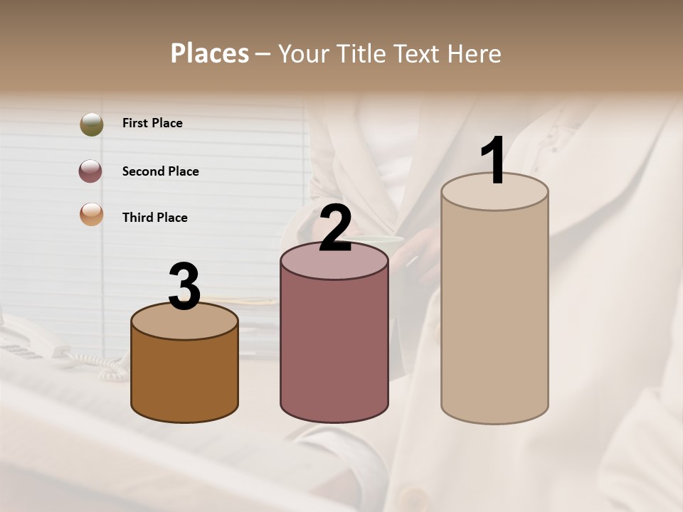 Stockphotographs Ages Standing PowerPoint Template