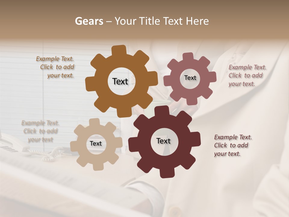 Stockphotographs Ages Standing PowerPoint Template