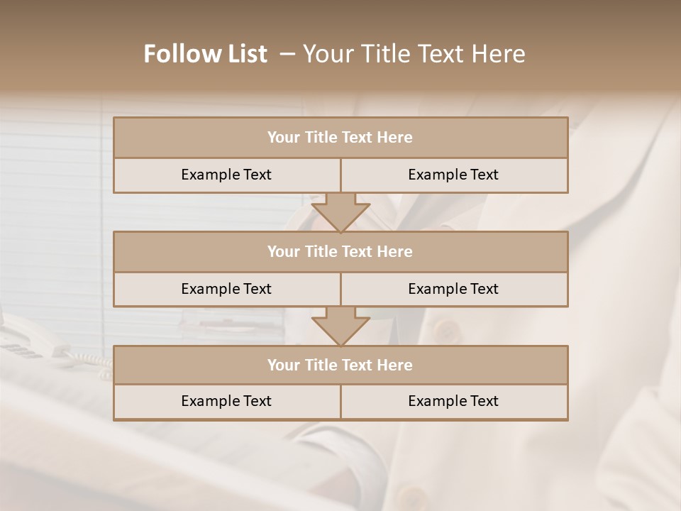 Stockphotographs Ages Standing PowerPoint Template