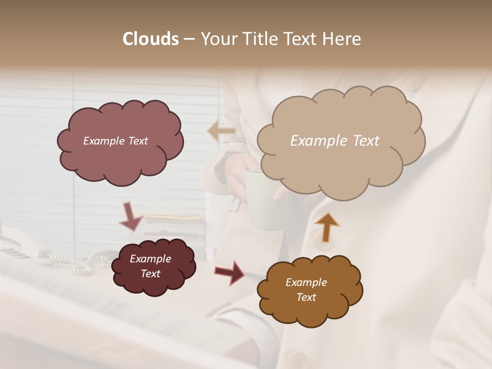 Stockphotographs Ages Standing PowerPoint Template