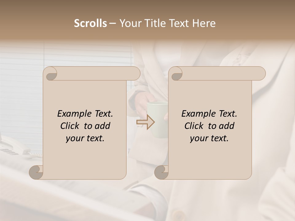 Stockphotographs Ages Standing PowerPoint Template