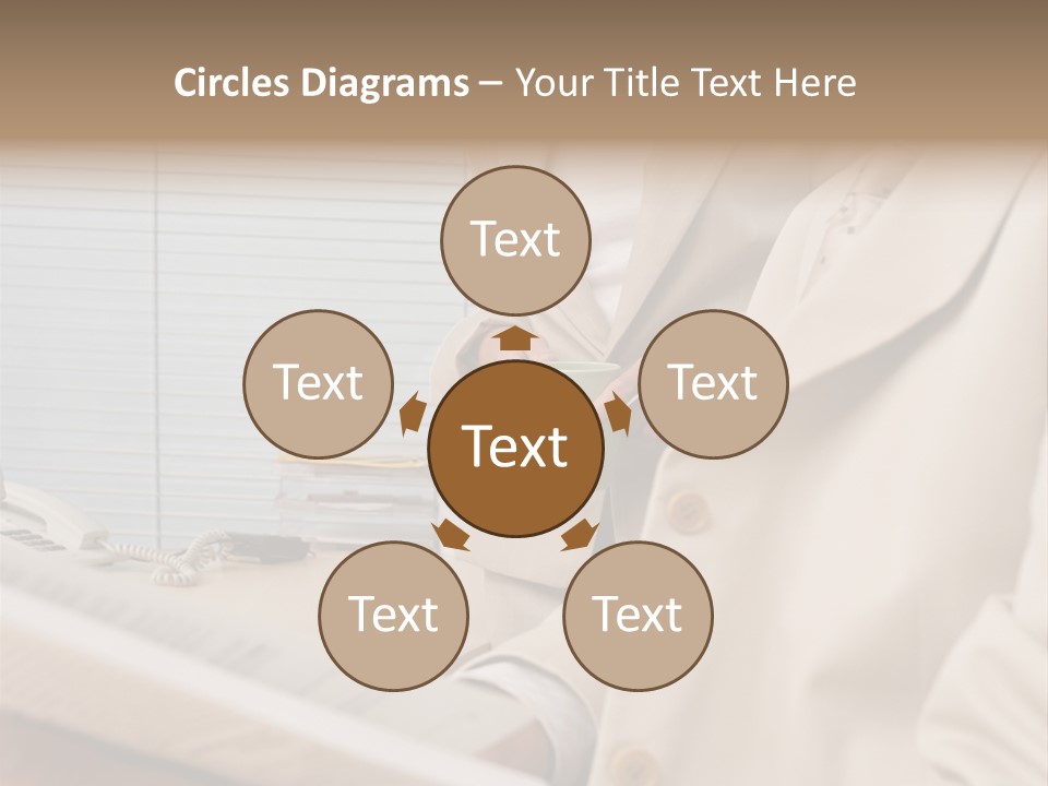 Stockphotographs Ages Standing PowerPoint Template