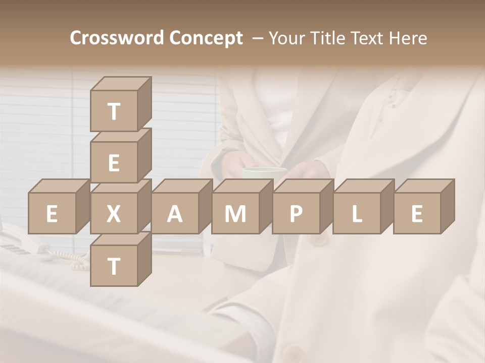 Stockphotographs Ages Standing PowerPoint Template