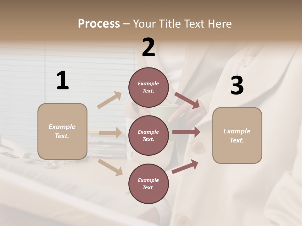 Stockphotographs Ages Standing PowerPoint Template
