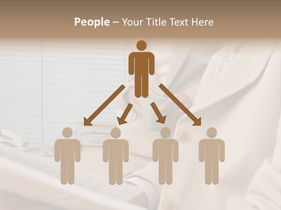 Stockphotographs Ages Standing PowerPoint Template