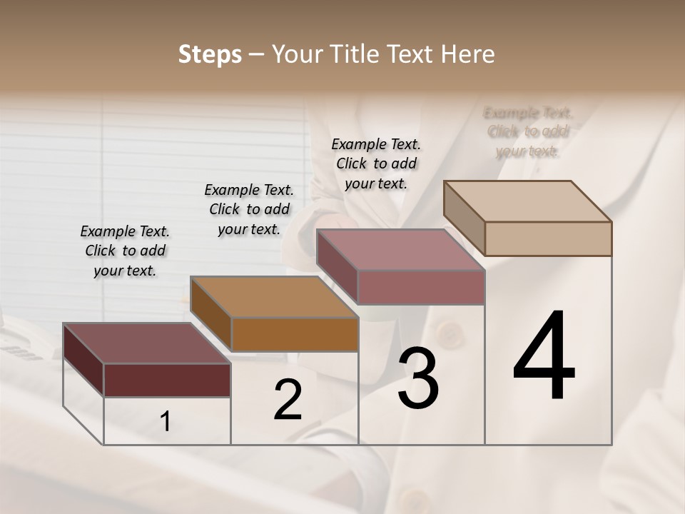 Stockphotographs Ages Standing PowerPoint Template