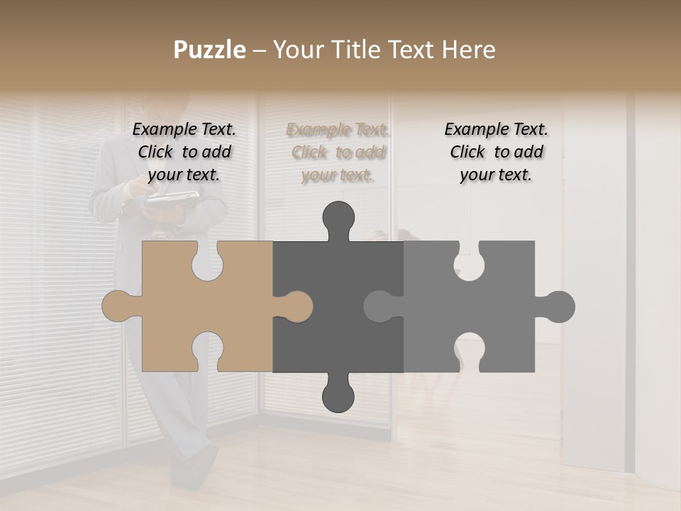 Adult Occupation Shirt PowerPoint Template