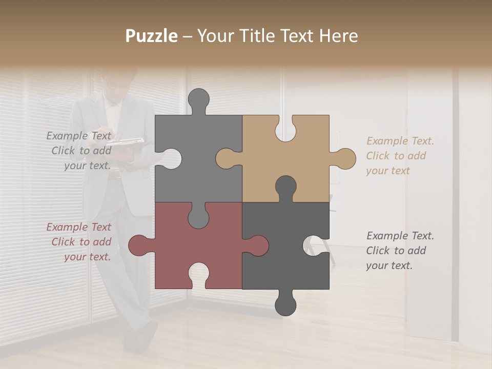 Adult Occupation Shirt PowerPoint Template