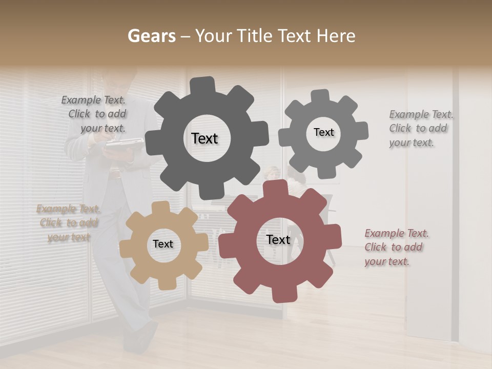 Adult Occupation Shirt PowerPoint Template