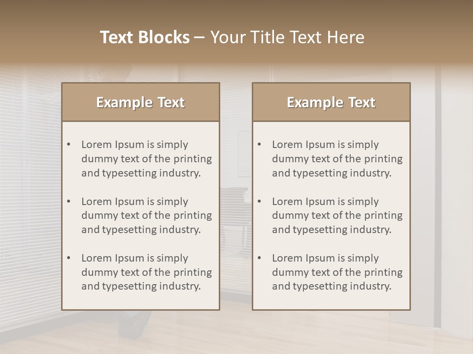Adult Occupation Shirt PowerPoint Template