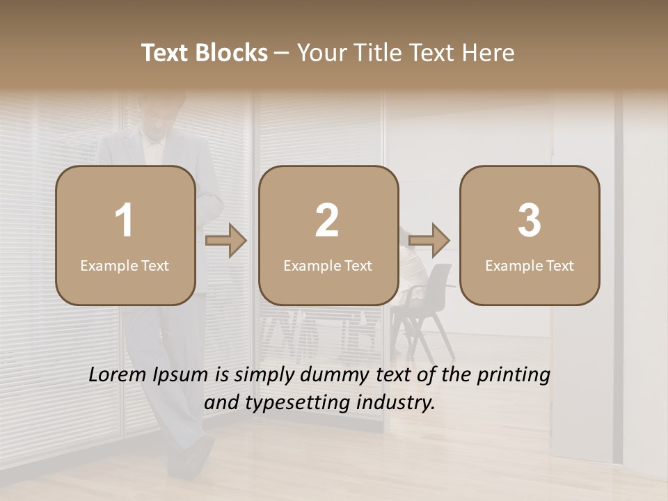 Adult Occupation Shirt PowerPoint Template