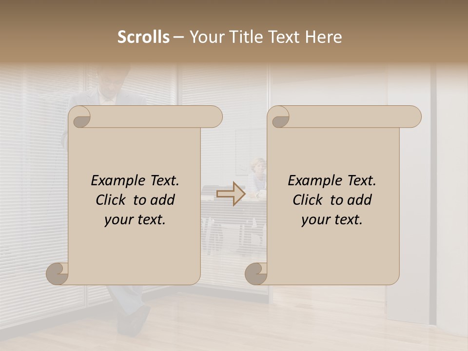 Adult Occupation Shirt PowerPoint Template
