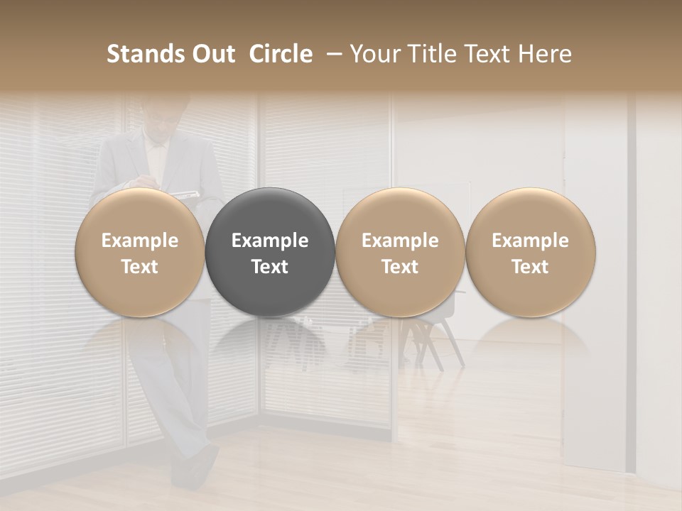 Adult Occupation Shirt PowerPoint Template