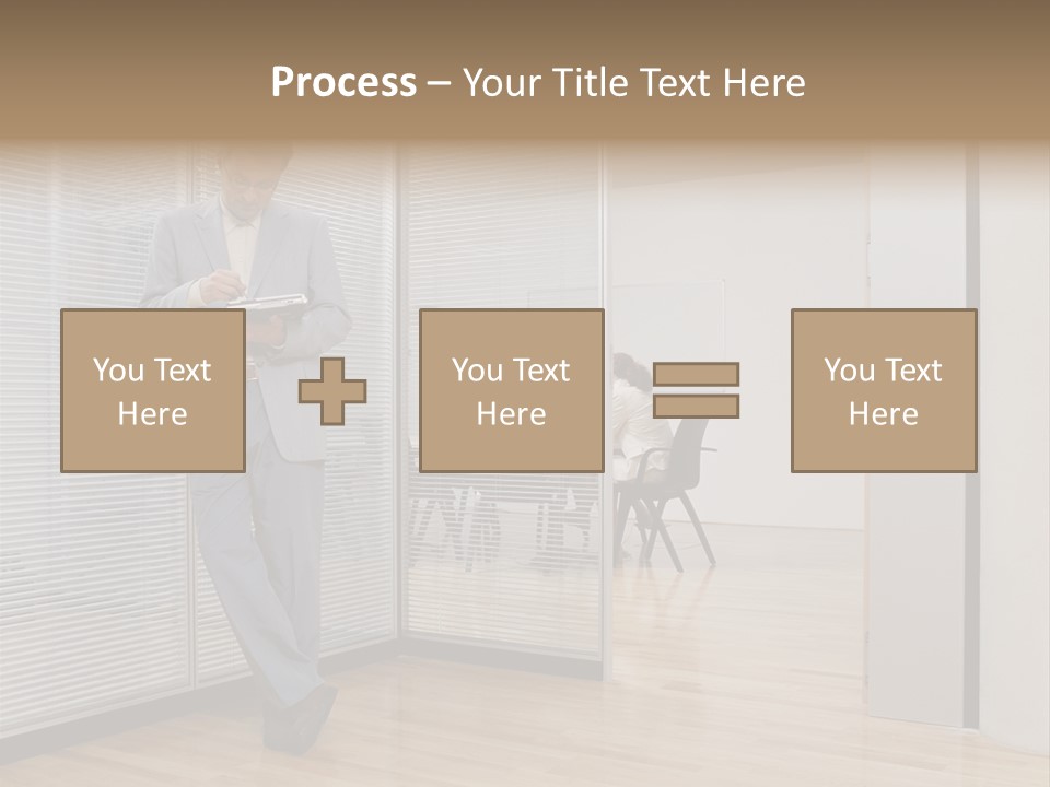 Adult Occupation Shirt PowerPoint Template