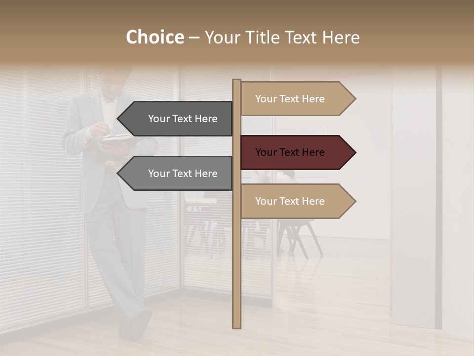 Adult Occupation Shirt PowerPoint Template