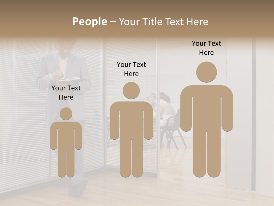 Adult Occupation Shirt PowerPoint Template