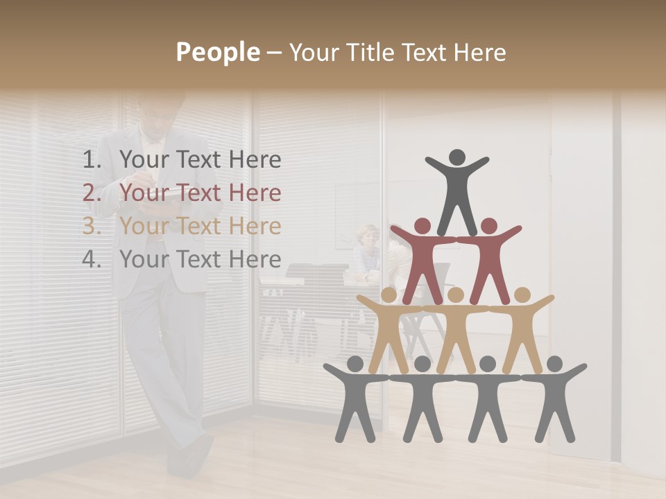 Adult Occupation Shirt PowerPoint Template