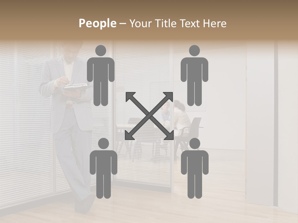 Adult Occupation Shirt PowerPoint Template