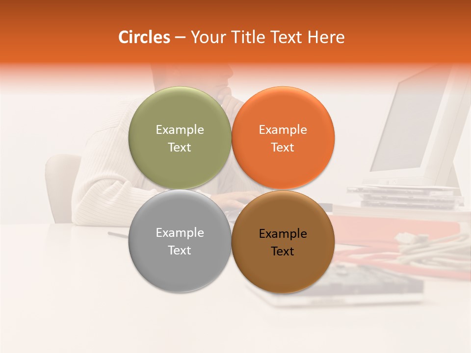 Royaltyfreephoto Posters Computer PowerPoint Template