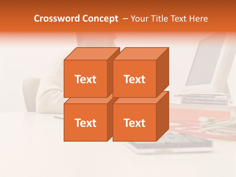 Royaltyfreephoto Posters Computer PowerPoint Template