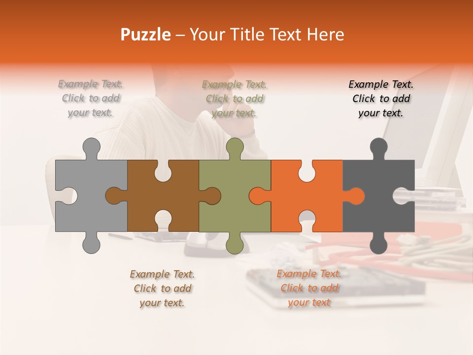 Royaltyfreephoto Posters Computer PowerPoint Template