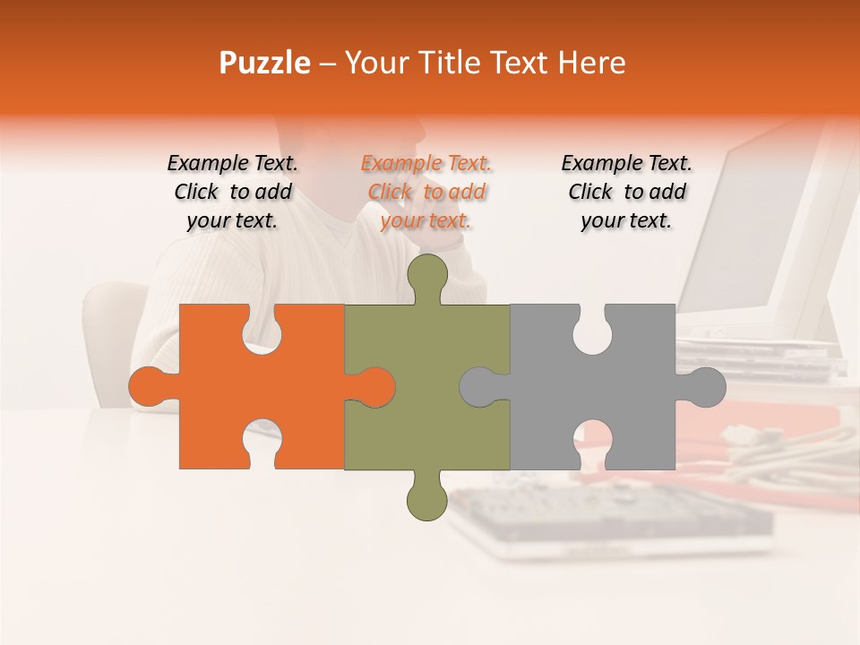 Royaltyfreephoto Posters Computer PowerPoint Template