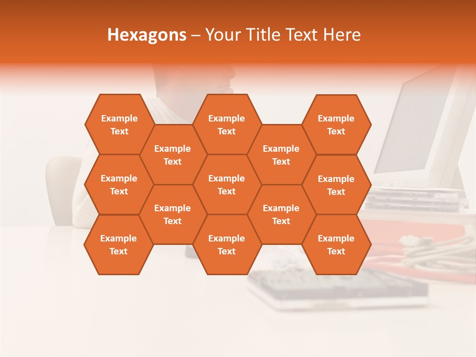 Royaltyfreephoto Posters Computer PowerPoint Template