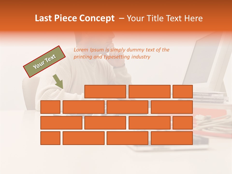 Royaltyfreephoto Posters Computer PowerPoint Template