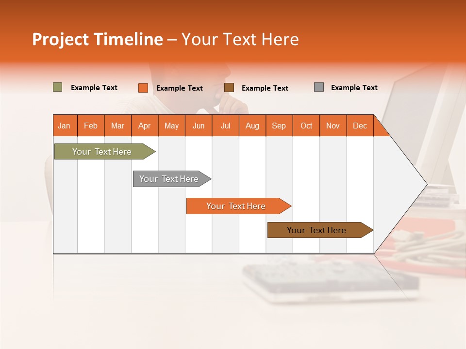 Royaltyfreephoto Posters Computer PowerPoint Template