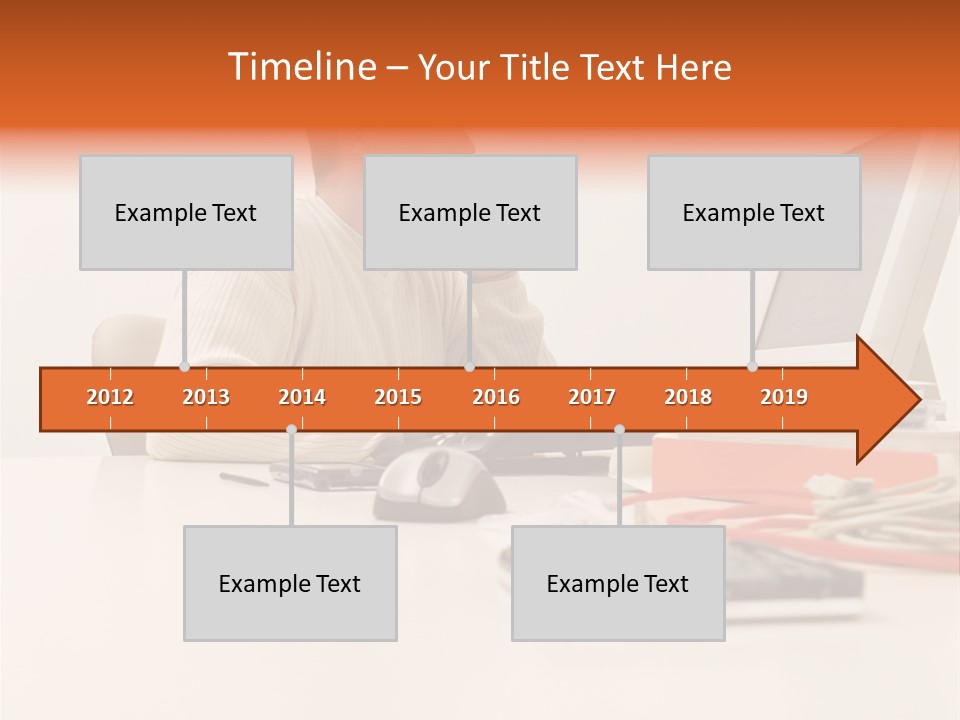 Royaltyfreephoto Posters Computer PowerPoint Template