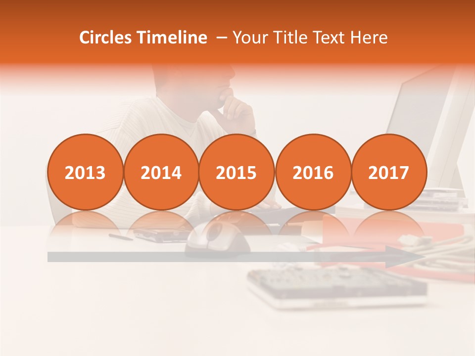 Royaltyfreephoto Posters Computer PowerPoint Template