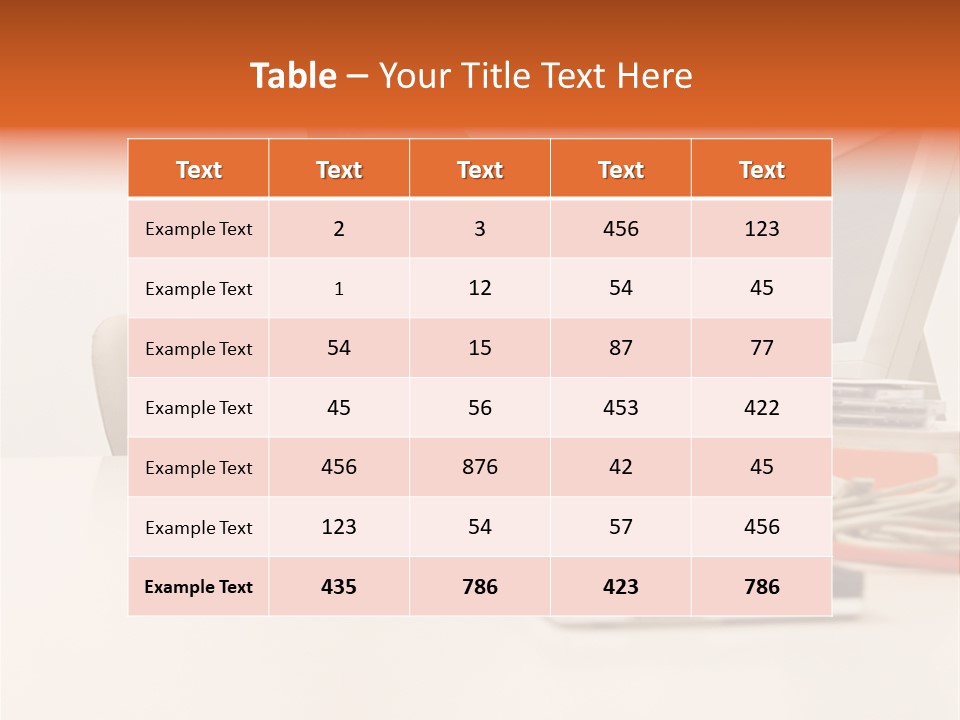 Royaltyfreephoto Posters Computer PowerPoint Template