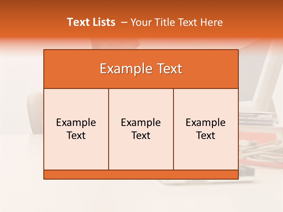 Royaltyfreephoto Posters Computer PowerPoint Template