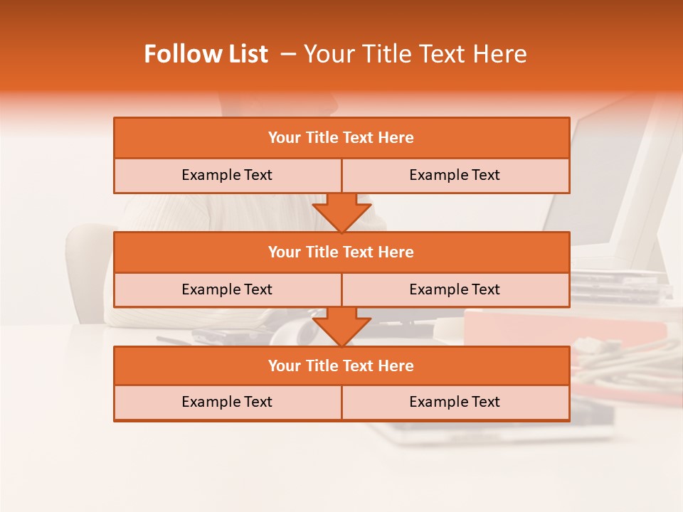 Royaltyfreephoto Posters Computer PowerPoint Template