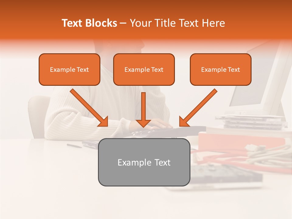 Royaltyfreephoto Posters Computer PowerPoint Template