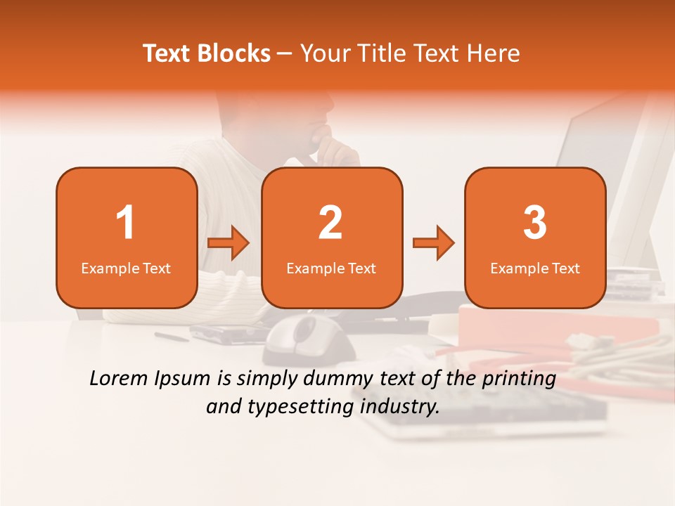 Royaltyfreephoto Posters Computer PowerPoint Template