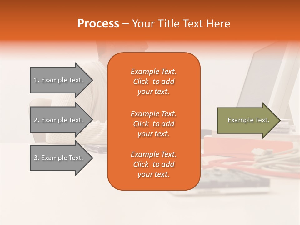Royaltyfreephoto Posters Computer PowerPoint Template